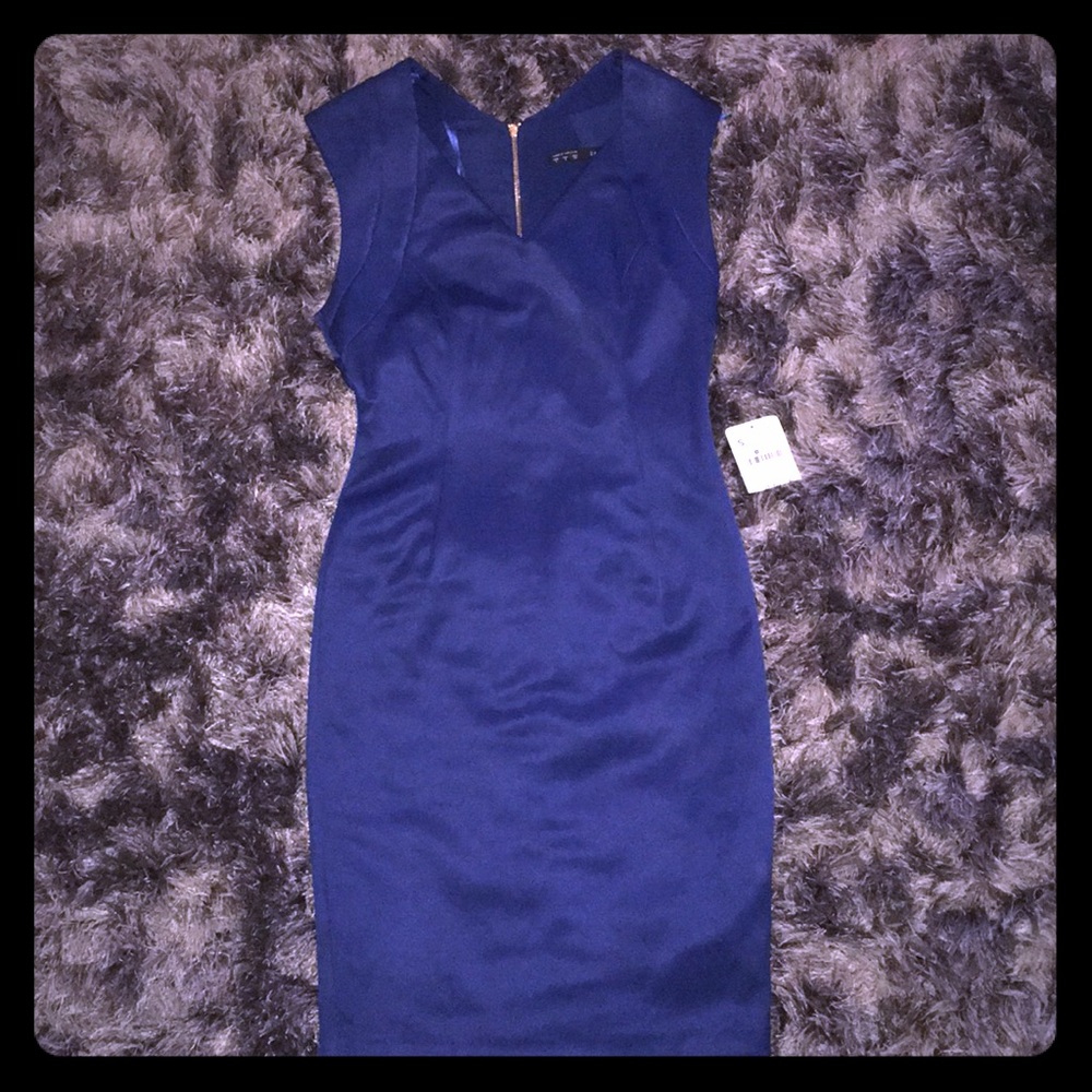 ZARA Royal Blue Cocktail Dress